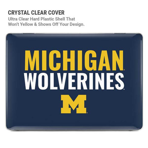 University of Michigan Wolverines M MacBook Air 15in (2023-2025) Case plus Skin